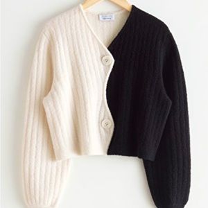 & Other Stories Color Block Sweater